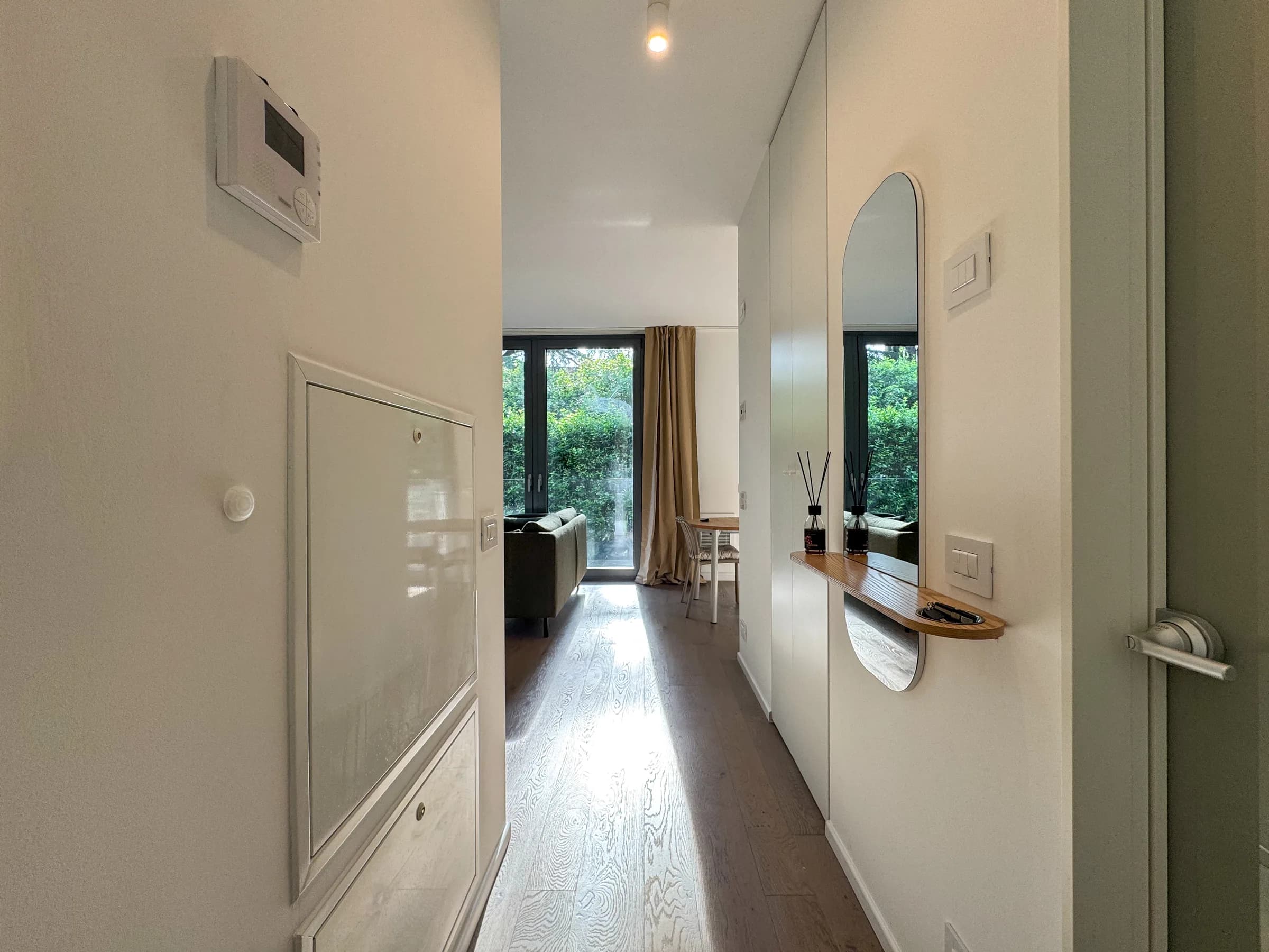 Entrance hallway of the apartment